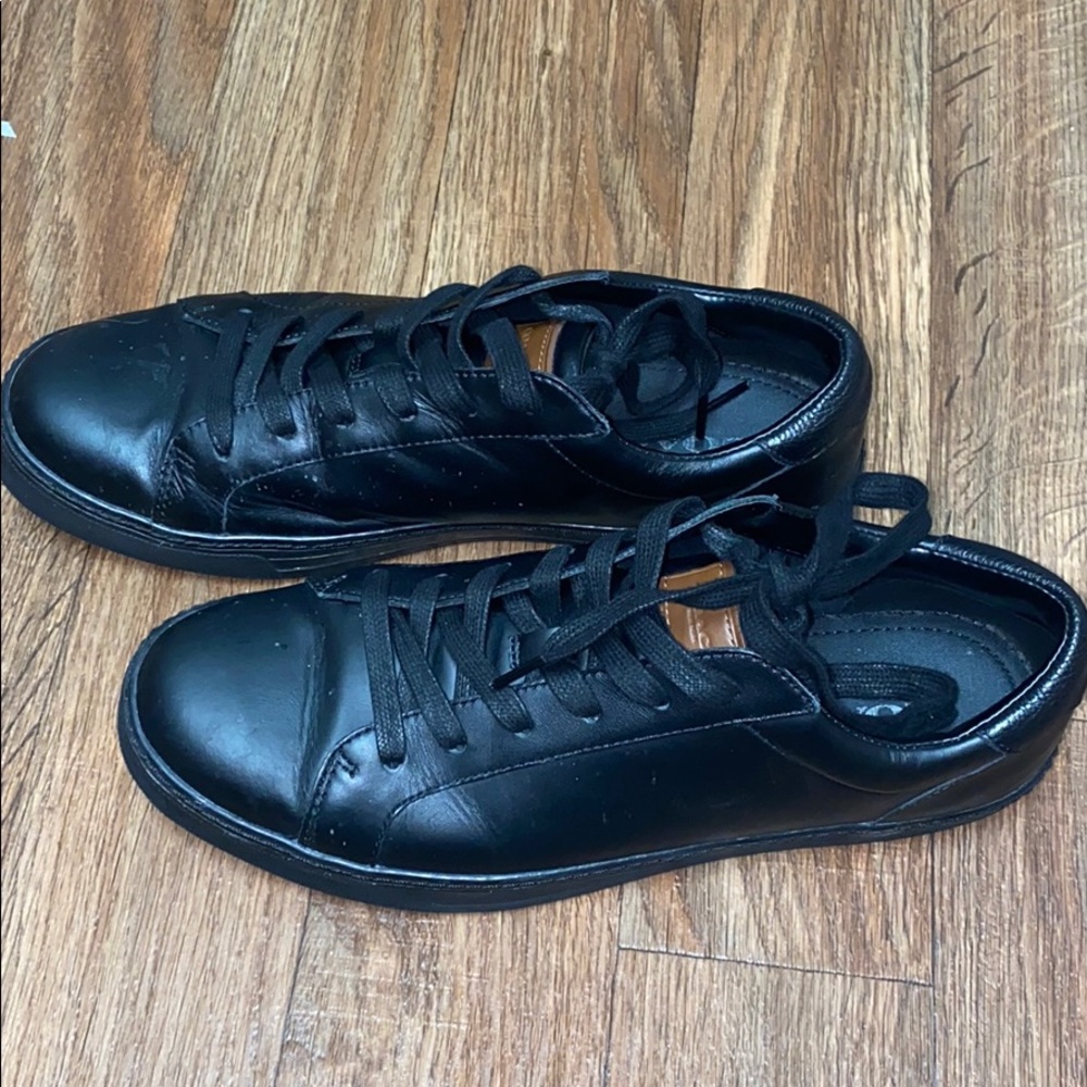 Coach Logan Low Top Sneakers Black/Black